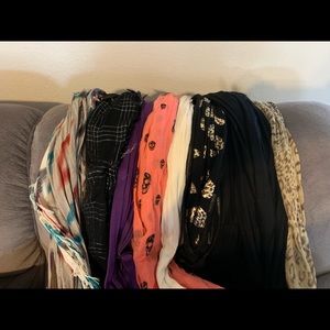 Bundle of scarves